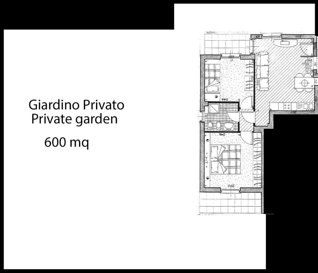 Private Garden Giardino Privato A - House Amorino Apartment Bardolino