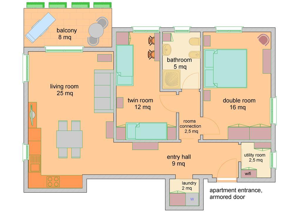 Apartment Sweet Irene Deluxe Bardolino