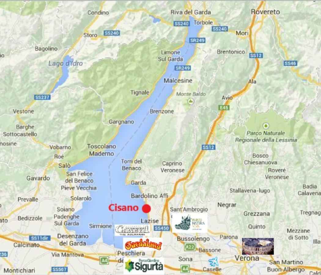 Apartament Con Giardino A Cisano Di